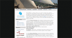 Desktop Screenshot of lynhines-marinemarketing.com